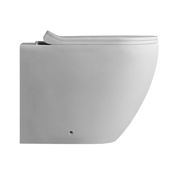Abagno Back to Wall Pedestal Water Closet (Back Inlet) MOLISE BW
