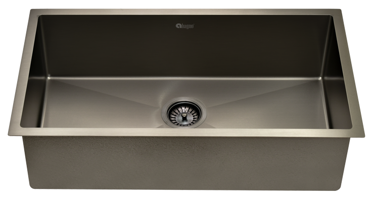 Abagno Single Bowl Kitchen Sink NR-8045-GM