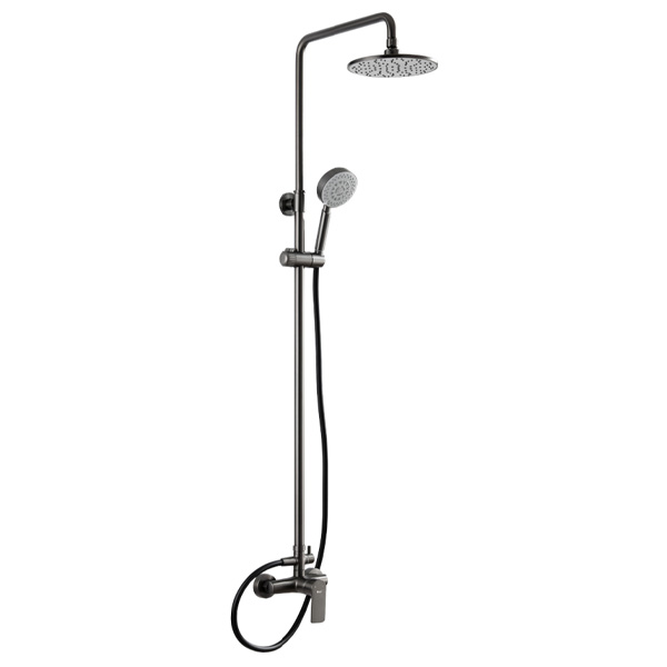 Abagno Exposed Shower Column With Shower Mixer SS-SM-969-852-BN