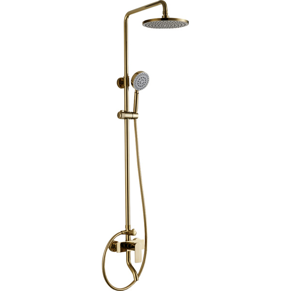 Abagno Exposed Shower Column With Bath Mixer TA-BM-987-852-ZG
