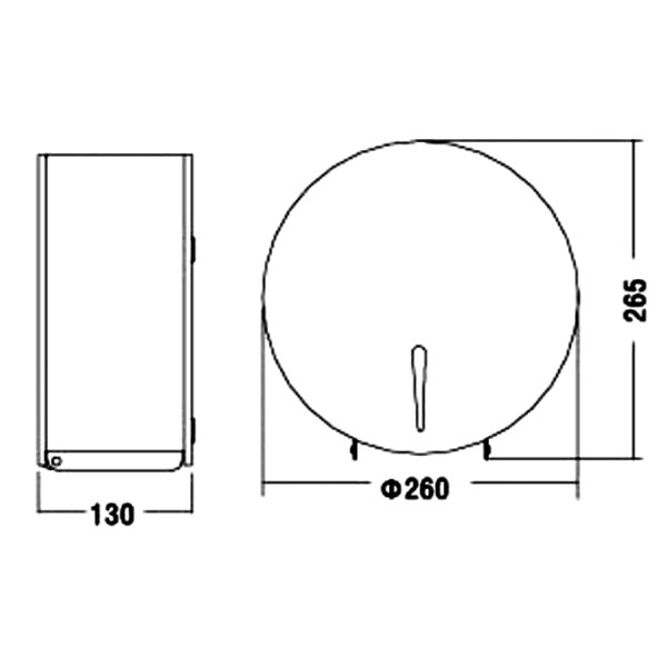 Jumbo Toilet Roll Holder TD-8300A
