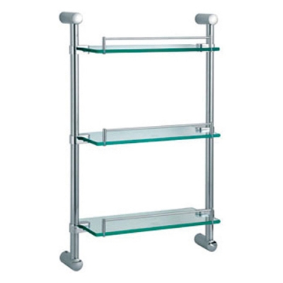 Atget 3-Layer Glass Shelf With Skirting Glass Shelf 11030A