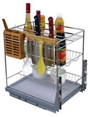 Abagno Multipurpose Pull-out Rack AB-102S-400