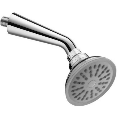 Abagno Single-Jet Shower Rose With Shower Arm AR-651W-E