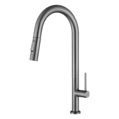 Abagno Kitchen Sink Tap With Pull-out & Double Spray LKT-028P-BN [Black Nickel]