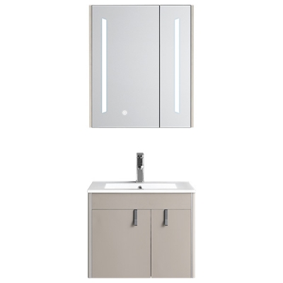 Abagno Mirror Cabinet MCL-0160A-BG  with Basin Cabinet MCB-0160S-BG