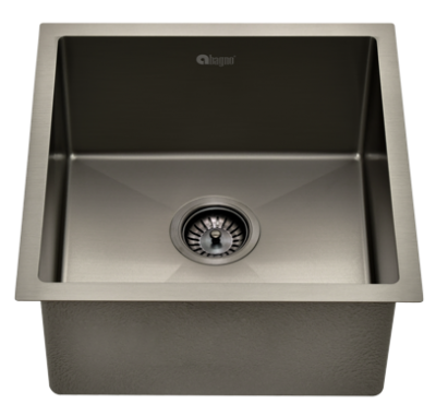 Abagno Single Bowl Kitchen Sink NR-4545-GM