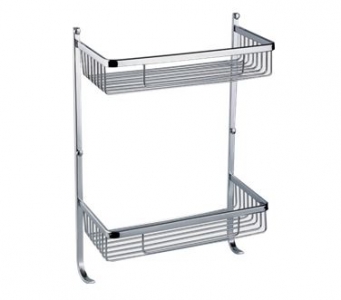 Abagno Double Layer Bathroom Basket With Hook SC-295DH