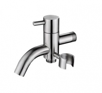Abagno Two Way Tap With Holder SCT-024H-SS