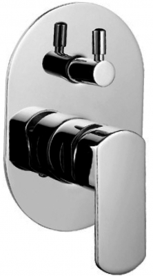 Abagno Concealed Shower Mixer With Diverter SEM-015-CR