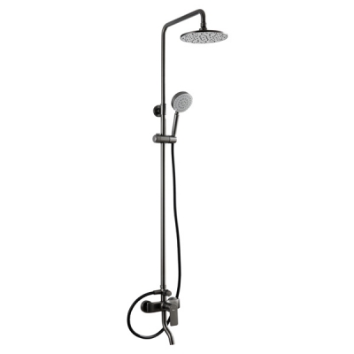Abagno Exposed Shower Column With Bath Mixer SS-BM-969-852-BN