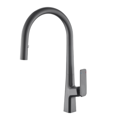Abagno Kitchen Sink Mixer With Pull-out & Double Spray THM-180P-BN [Black Nickel]